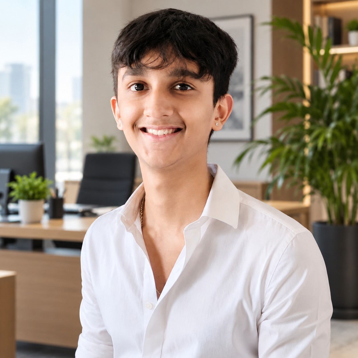 Priyansh Tak, founder of Kubuca